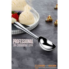 MidasTech Hsnet Dondurma Kaşığı - Dondurma Porsiyon Kaşığı Kurabiye Köfte Helva Porsiyonlama  Midiast