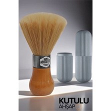 MidasTech Turk Iglesias Kutulu El Yapımı Tıraş Fırçası Midiastech