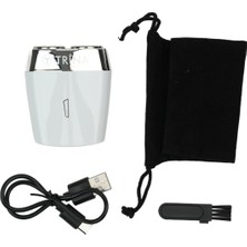 Trina Taşınabilir Mini Tıraş Makinesi Beyaz TRNSKLKS0021NBL