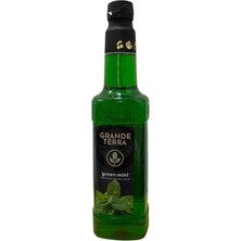 GRANDETERRA Grande Terra Yeşil Nane (Green Mint) Aromalı Şurup 750 ml