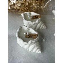 Çağıl Candles Pinterest 20 Adet Deniz Kabuğu Mum Söz, Nişan, Nikah, Bebek Doğum, Bebek Mevlüdü Hediyeliği