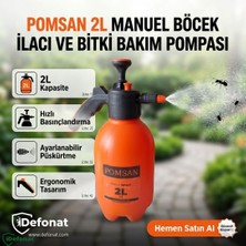 Pomsan 2 Litre Basınçlı Pompa K-53 – Ev & Bahçe Sprey Püskürtücü