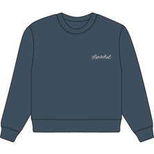 Herschel Chain Stitch | Kadın Pamuklu Sweatshirt