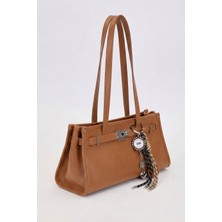 Lale Butik Levidor Askılı Premium Çanta 930466 Kahverengi