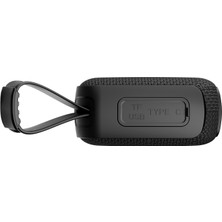 Asonic As-03 Siyah Usb-Tf-Tws-Bluetooth Destekli 5W 1200MAH Type-C Speaker