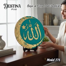 Destina Ahşap Mandala Boyama Seti-Ekonomik Seri-Eko MODEL275