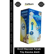 Carlburn Özel Üretim Kedi Köpek Tüy Toplayıcı Paslanmaz Çelik Kaliteli Evcil Hayvan Tarak Tüy Kesme Aleti