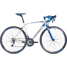 Corelli Sprint KR300 Yol Yarış Bisikleti 28 Jant 18 Vites 45 Kadro Beyaz Mavi Gri