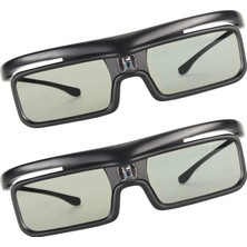 3D Gözlük, LTV-2500, LTV-3000 Pro, LTV-3500 Pro, Vanish Tv, Diğer Dlp Lınk 3D Projektörler Için Aktif Deklanşörlü Şarj Edilebilir Gözlükler