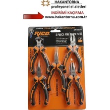 Rico Mini Pense Seti Kargaburun Yan Keski Pense 5 Pcs