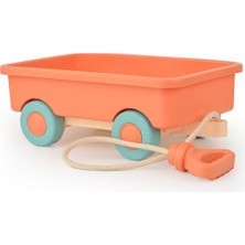 Farbu Oyuncak Çek Çek Vagon Somon 30914