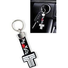 Tusba Market Tofaş Silikon Araç Anahtarlık | Tofaşk Logolu Oto Anahtarlık – Araba Anahtarı Aksesuarı