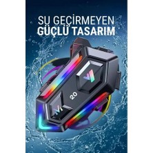Neffo V20 Bluetooth 5.0 Motosiklet Kask Kulaklık Intercom – Işıklı, Gürültü Engelleme, Uzun Pil