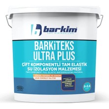 Barkim Barkiteks Ultra Plus - Iki Komponentli Tam Elastik Su Yalıtım Malzemesi - 5kg Toz 2,5kg Sıvı