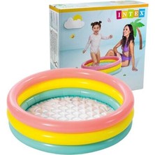 Renklime 58924 Renkli Şişme Taban 3 Bölme Havuz 86 cm