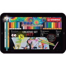 Stabilo Kreatif Set Arty 36 Lı Metal Kutu 87/3193