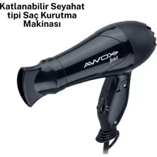 TeknoKapsül Awox Mini Fön Siyah