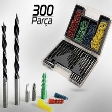 TeknoKapsül 300 Parça Dübel Matkap Ucu Seti
