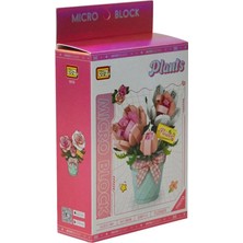 Loz Saksılı Gül 230 Parça Block Oyuncak LZ8836