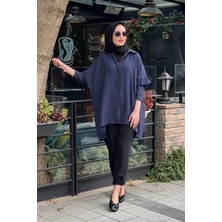 Qooq Gömlek 26SS233 Lacivert