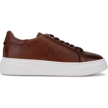 Tamer Tanca Kadın Hakiki Deri Taba Sneakers & Spor Ayakkabı 1145 502 Bn Ayk Y26 Taba