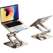 Tablet Bilgisayar Uyumlu Stant Açısı Ayarlanabilir Tutucu Tok Alüminyum iPad Air Uyumlu Kare TABAN%100 Tok Alüminyum Alaşımlı Katlanır RS-CP84S