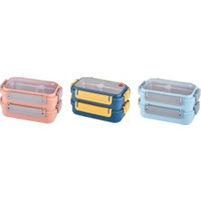 Vagonlife Beslenme Kutusu Lunch Box Paslanmaz Çelik 1200 ml BL2215
