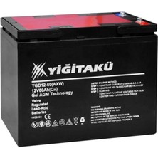 Yiğit Akü Yiğit 12V 80 Ah Elektrikli Araç Jel Akü
