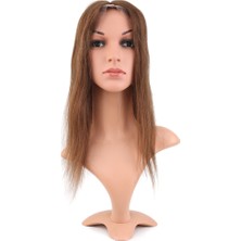 Chic Haven Ön Kısmı Ekstra Tül Kahverengi Baby Taban Tepelik / 13X14CM