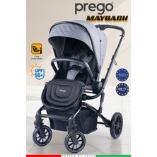 Prego Maybach Çift Yönlü Bebek Arabası - Upf 50+ Uv Korumalı -Yükseklik Ayarlı
