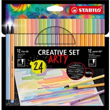 Stabilo Arty Kreatif Set 24 Lü Pen+Point