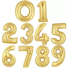 Nedi Balon Folyo 40 Rakam Altın 5 10776
