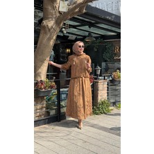 Clande Etekli Takım 2601-3048T Taba