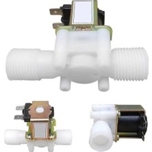 Teknoartshop Solenoid Su Valfi 220V Ac Solenoid Valve 1/2 Inch