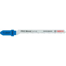 Professional 5 x Dekupaj Testere Bıçağı T 118 Eof Flexible For Metal (Çelik Sac, Aksesuar Dekupaj Testeresi Için), 1,5-4 mm