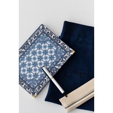 Madetotr A5 Çizgili Defter Seti | Sert Kapak | Kılıf + Kalem + Kalemlik | Şık Hediyelik