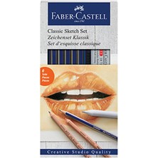 Faber-Castell Klasik Sketch Seti 1 Parça Renkli Ölçü ile Yaratıcı Çizim Deneyimi Sunar