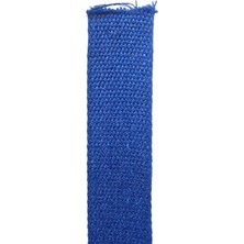 Liva Craft Pamuk Çanta Kolonu 3cm Saks Mavi – Dayanıklı Çanta Sapı, Çanta Askı Kolonu 1 Metre