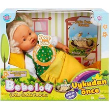 Sunman Oyuncak Bebelou Uykudan Önce Dolgu Masal Anlatan Bebek Çirkin Ördek Yavrusu 40 Cm.