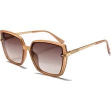 Toz Vintage Zasone Kahverengi Polarize Cam Vintage & Retro Unisex Güneş Gözlüğü