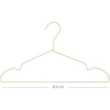 12'li Altın Renk Metal Giysi Askısı 22 x 41 x 0.4 cm