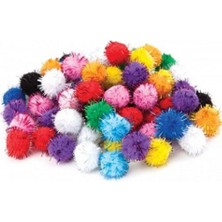 Puti Pon Pon Metalik 20 mm 4483