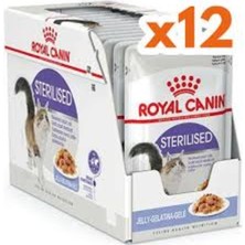 Royal Canin Jelly Sterilised 37 Kısırlaştırılmış Yetişkin Kedi Maması 12 x 85 gr Premium Kalite Tavuk