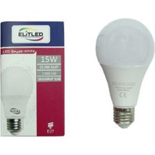 Elitled 15W Beyaz LED Ampul
