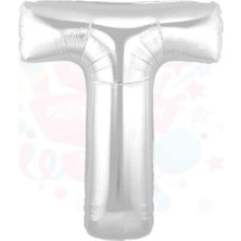 Nedi Balon Folyo 40 Harf Gümüş T 01361