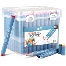 Art-X Sketch Marker Duo 80 Li Set 18051