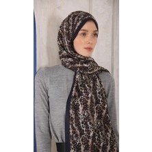 Aminenesil Leopar Desen Neva Şal