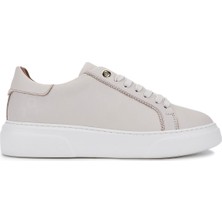 Tamer Tanca Kadın Hakiki Deri Bej Sneakers & Spor Ayakkabı 1145 502 Bn Ayk Y26 Bej