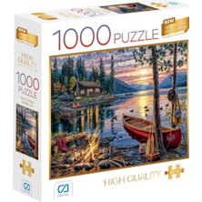 Chic Haven Kamp Ateşi Puzzle 1000