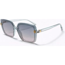 Toz Vintage Zadira Turkuaz Çerçeve Polarize Cam Vintage & Retro Unisex Güneş Gözlüğü